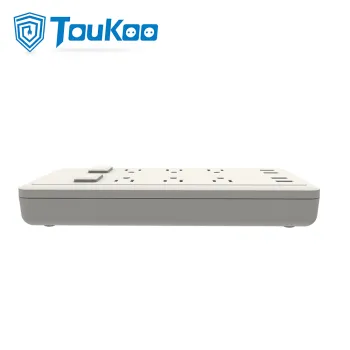 US 6 outlet power strip with USB socket