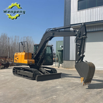 9 Ton Hydraulic Crawler Excavator For Building Excavation