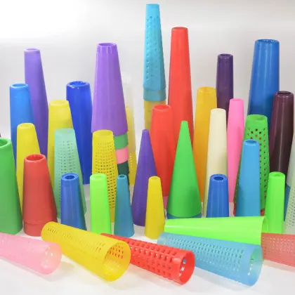 TONGDA Textile Machinery Polyester Large Plastic Cone Bobbins
