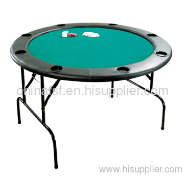 Master Folding Casino Table With Green Cloth 