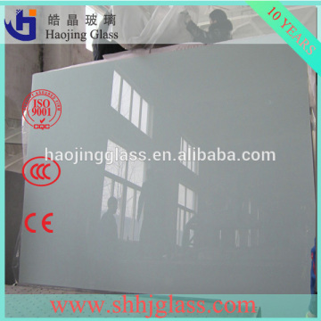 Shahe Haojing high quality 19mm super white red, black, painted glass