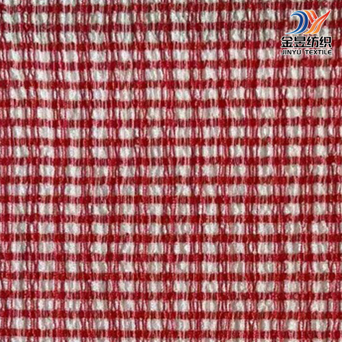 গিংহাম প্রিন্টের সাথে সমসাময়িক স্ট্রিপড ক্রেপ