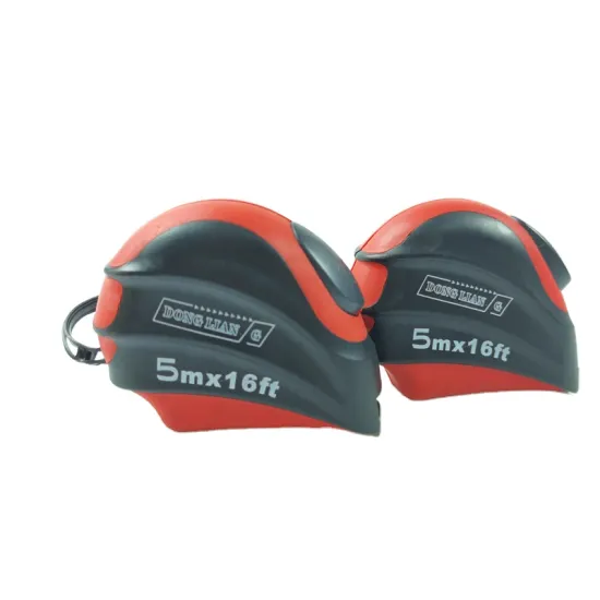 ABS steel measuring tape environmental soft rubber coated