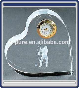 custom engraving crystal heart wedding souvenir
