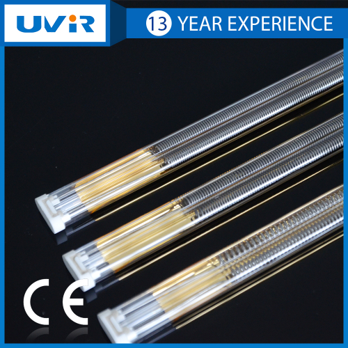 UVIR Medium Wave Twin Tube Infrared Heating Lamp