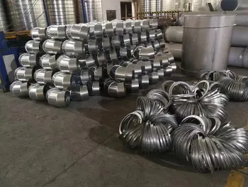 Stainless steel 45 degree elbow