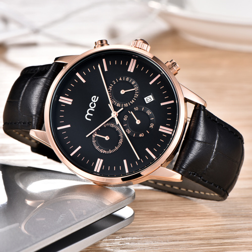 OEM Fashion Minimerlist Chronograph Man Quartz Watches