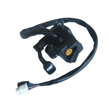 Thumb Throttle Gear Fungsi Perakitan Sakelar untuk Hisun 500cc HS500 ATV Quad-Nomor Bagian 61700-058-0000