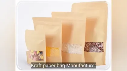 Self-Reliant Biodegradable Food Packaging Bag
