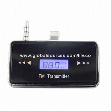 Car Radio Supplier 3.5mm Jack Car FM Emitter