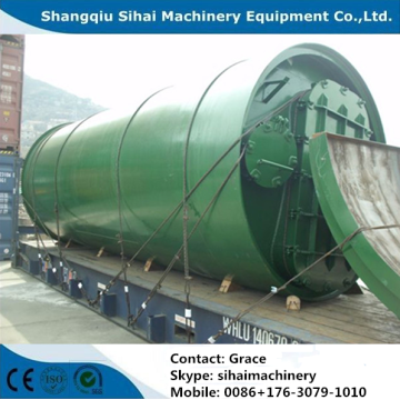 waste plastic refining to fuel oil machine