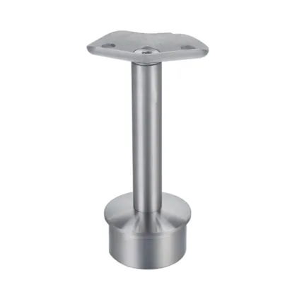 Handrail square support for cruise ship