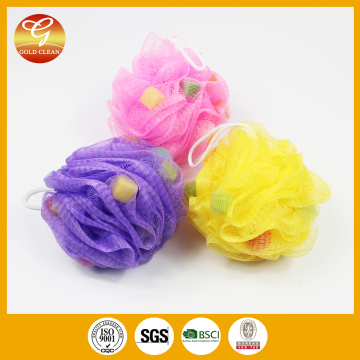 Promotional shower puff bath ball