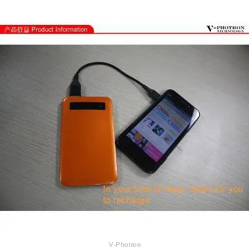 high capacity 4500mAh ultra thin power bank