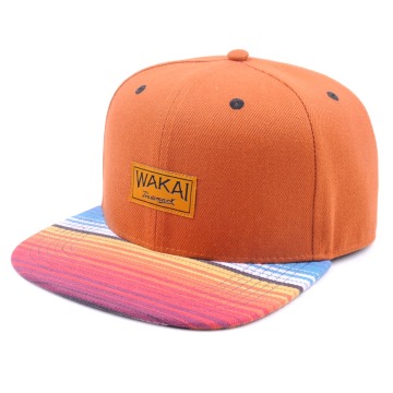 Tapa / sombrero al por mayor en blanco hechos a la medida de snapback del panel 6 para los hombres