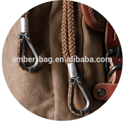 Canvas Shoulder Bag / Outdoor Products Canvas Roll Bag/The large capacity backpack bag