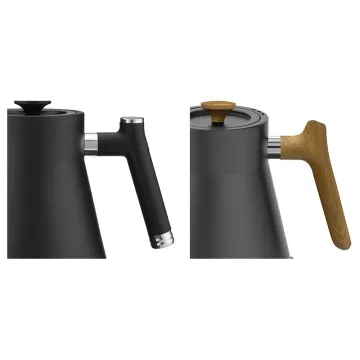 Electric White Coffee Kettle and Hot Water Boiler for Tea & Coffee: Hotel Quality Accessories with Electric Kettle and Tea Making Features