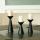 Black Candle Holders Set of 3