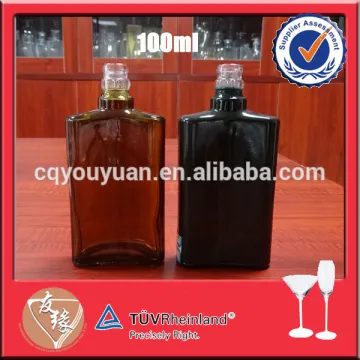 flask curve shape virgin coconut oil bottle 10cl
