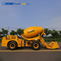 XCMG Small Self-loading Mobile Concrete Mixer Truck