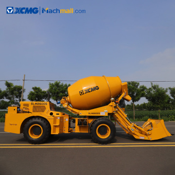 XCMG Small Self-loading Mobile Concrete Mixer Truck