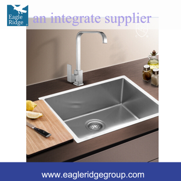 Stainless Steel Kitchen Sink, Sound Proof Sink, Single Bowl Sink, AUS3844R15