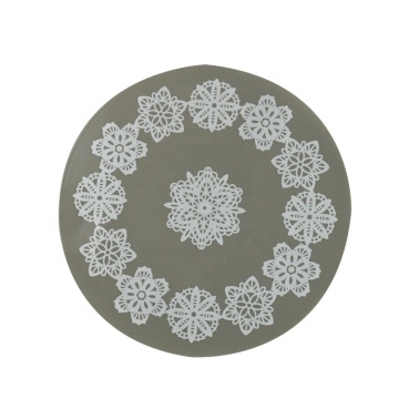 Nonstick Round Custom Heat Resistant Silicone Oven Placemats