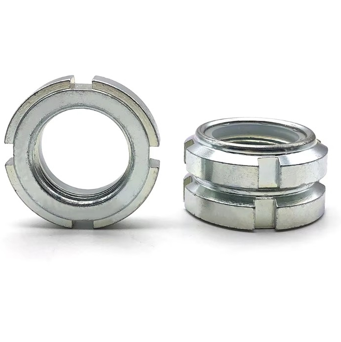 DIN981 Nerezová ocel matice s kulatou drážkou hřídele Pojistné matice pro valivá ložiska pro mechanické díly