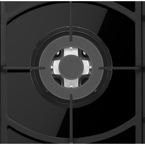 Piano cottura a gas Polonia 5 fuochi vetro nero