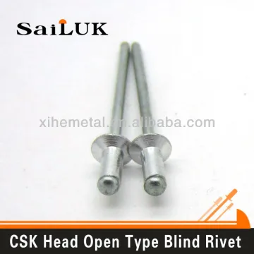 Waterproof aluminum csk rivet Leading Guangdong Rivets Manufacturers