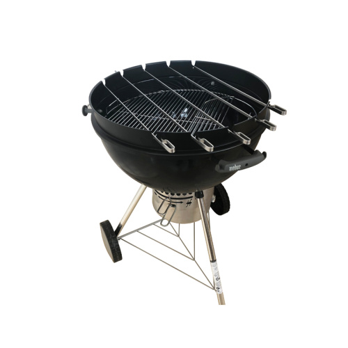 Rotisserie ring met kabob spies set