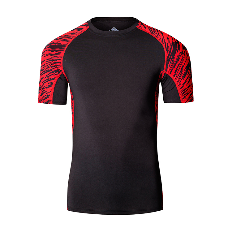 Wholesale Male Gym Quick Dry Tops Running T-Shirts