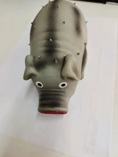 Squeaky Latex Pig Dog Toy
