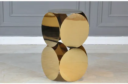 Still Side Table in Rose Gold Colours