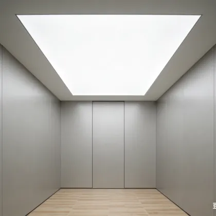 Indoor LED ceiling light comfort