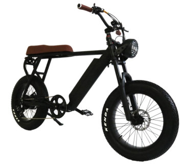 stealth motor brushless cafe racer electric bicycle