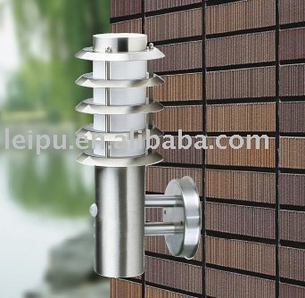 outdoor stainless steel wall lighting with sensor