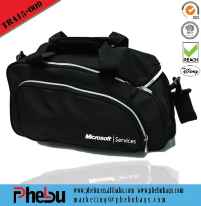 weekend travel bag with shoes compartment