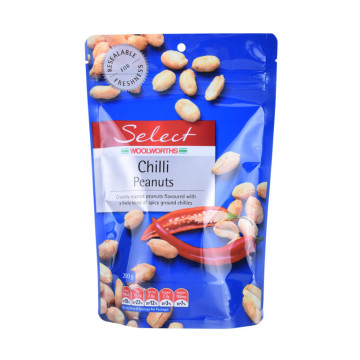 PCR Cashew Nut Packaging Bag With Zipper