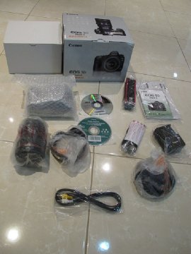 Canon EOS 5D Mark II digital SLR camera with Canon EF 24-105mm IS lens