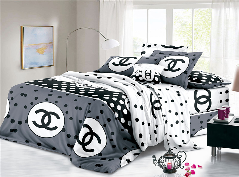 Printed Polyester Bed Sheet 1
