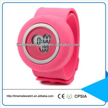 Customized promotional custom logo plastic digital watches megir quartz watch for children