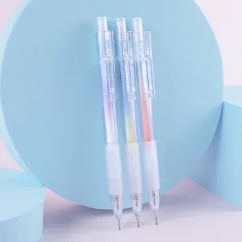 3pcs Automatic Pencils: Get Ready for School with 0.5/0.7 Student Mechanical Pencils