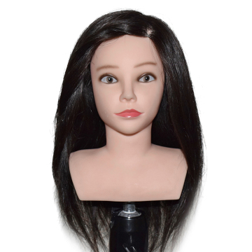 Mannequin Head with Human Hair for Salon and School Training