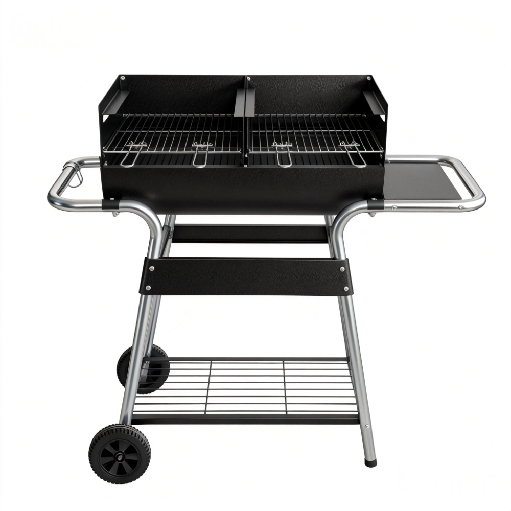 Charcoal BBQ cart