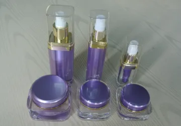 15g,30g,50g,Square Acrylic Jar, cosmetic jar, cream jar