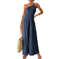 Womens Summer Casual Sleeveless Jumpsuit