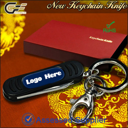 Wholesale stainless steel keychain promotion items