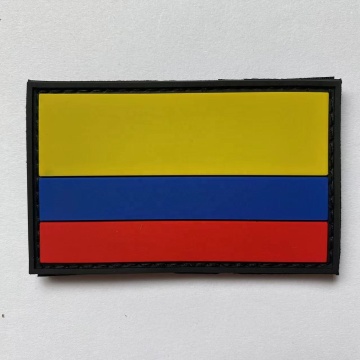 Colombian Flag Patch with Tactical Emblem for Clothing
