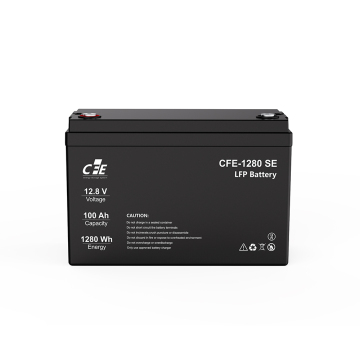 12V 100Ah Rechargeable LiFePO4 Battery